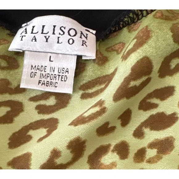 Allison Taylor Womens Large High-Low BoHo Sleeveless Sharkbite Hem Tunic Top - Picture 3 of 7